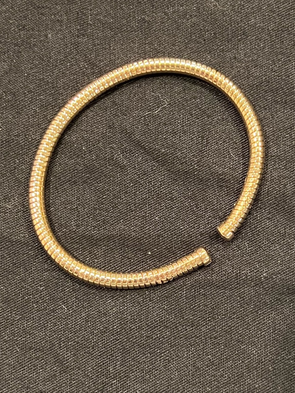 Classic 14K Over Brass Open Cuff Bracelet for Women